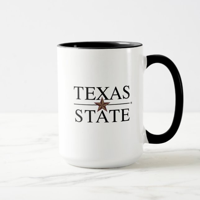 Texas State Academic Mark Mug (Right)