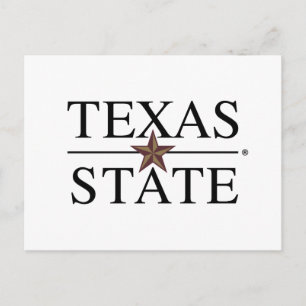 Texas State Academic Mark Postcard