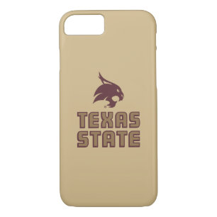 Texas State and Supercat iPhone 8/7 Case