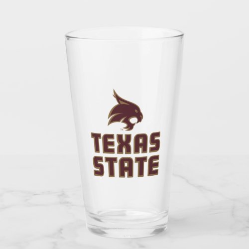 Texas State and Supercat Glass