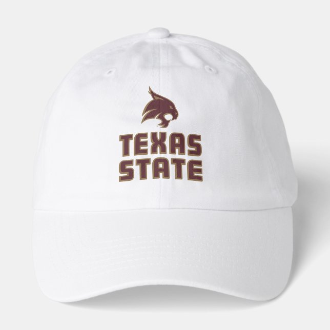 Texas State and Supercat Hat (Front)