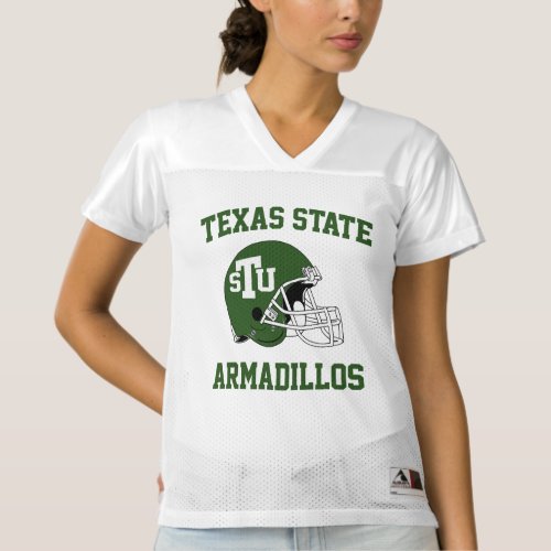Texas State Armadillos Womens Football Jersey