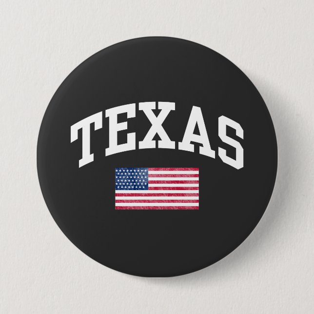 Texas state button (Front)