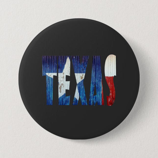 Texas state button (Front)