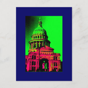TEXAS STATE CAPITOL POSTCARD MULTI