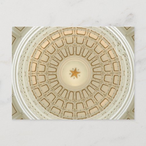 Texas State Capitol Rotunda Postcard