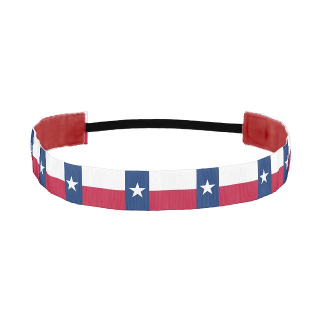 Texas State Flag Athletic Headband (Front)