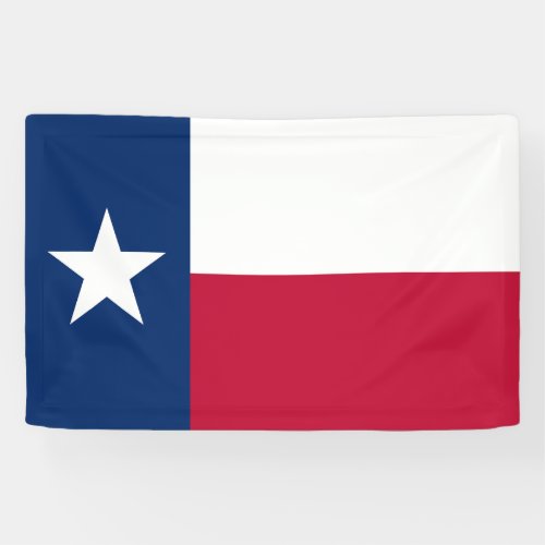 Texas State Flag Banner