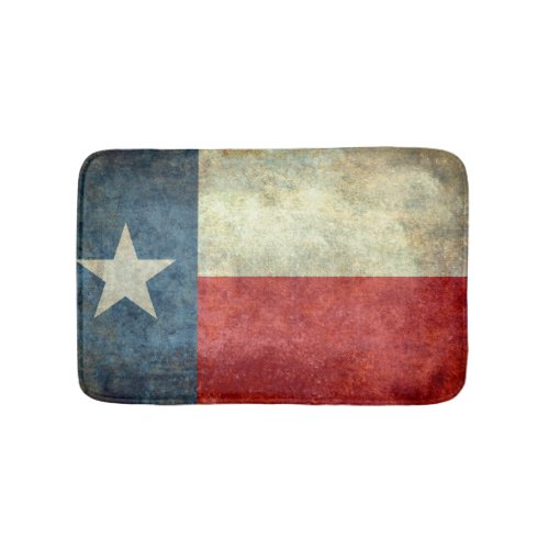 Texas State Flag Bathroom Mat