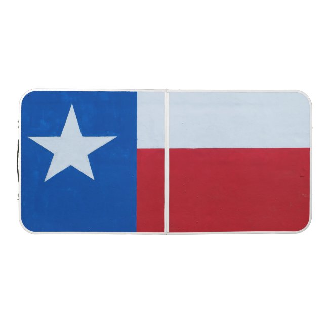 Texas State Flag Beer Pong Table (Top)