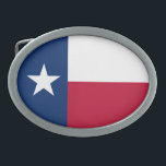 Texas State Flag Belt Buckle<br><div class="desc">Patriotic Texas state flag.</div>