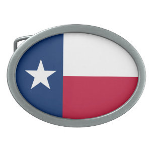 Texas State Flag Belt Buckle