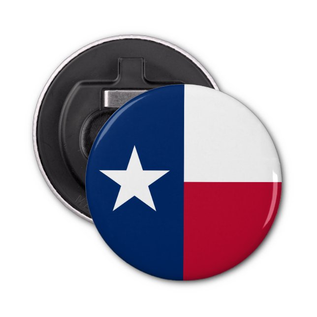 Texas State Flag Bottle Opener (Front)