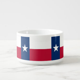 Texas State Flag Bowl