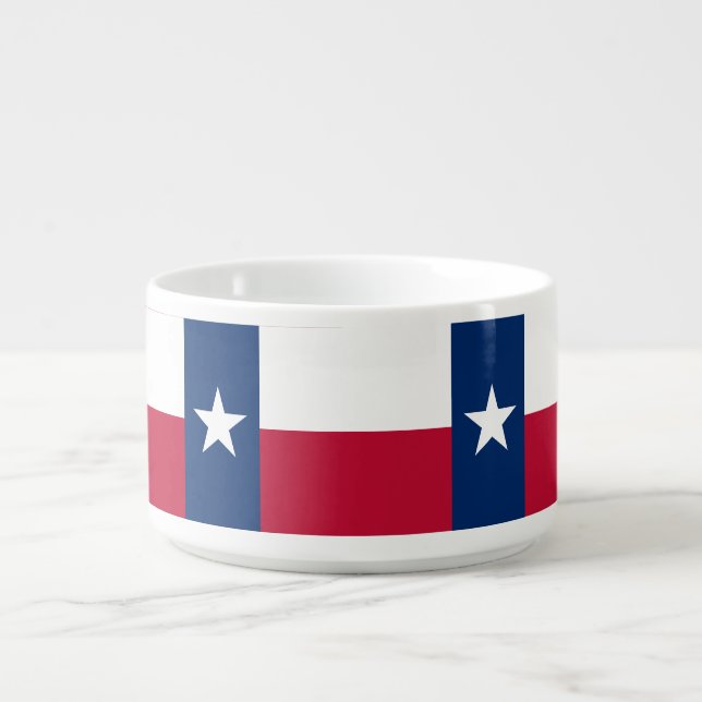 Texas State Flag Bowl (Center)