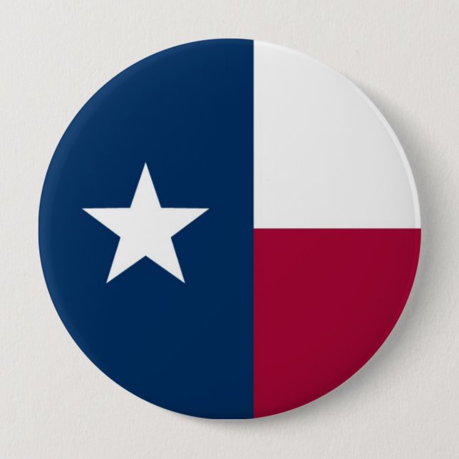 Texas State Flag Button (Front)