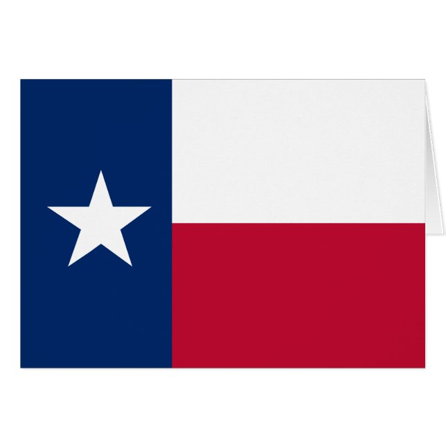 Texas State Flag Cards (Front Horizontal)