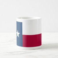 Texas State Flag Coffee Cup Mug