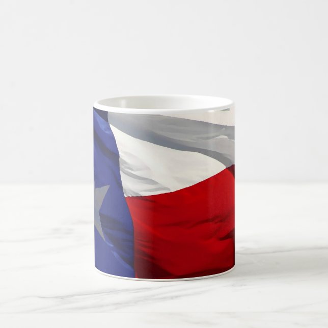 Texas State Flag Coffee Mug (Center)