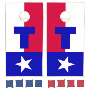 Texas State Flag Cornhole Set