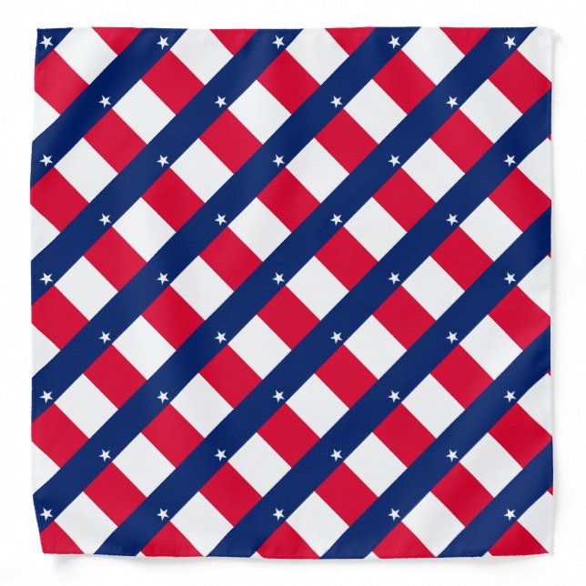 Texas State Flag Design Bandana (Front)