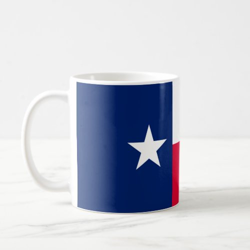 Texas State Flag Design Decor Coffee Mug