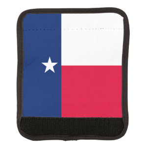 Texas State Flag Design Decor Luggage Handle Wrap