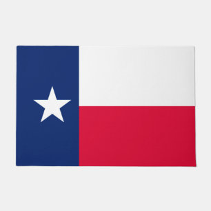 Texas State Flag Design Doormat