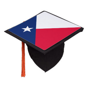 Texas State Flag Design Graduation Cap Topper