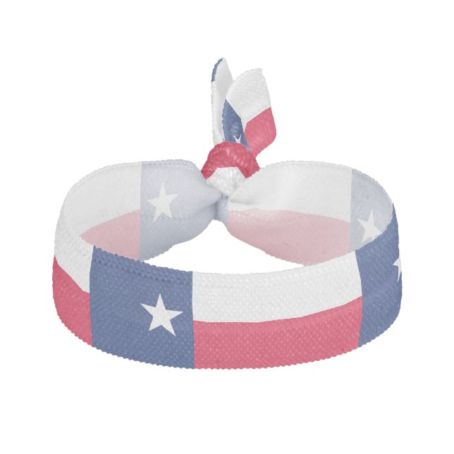 Texas State Flag Design Hair Tie (Front)