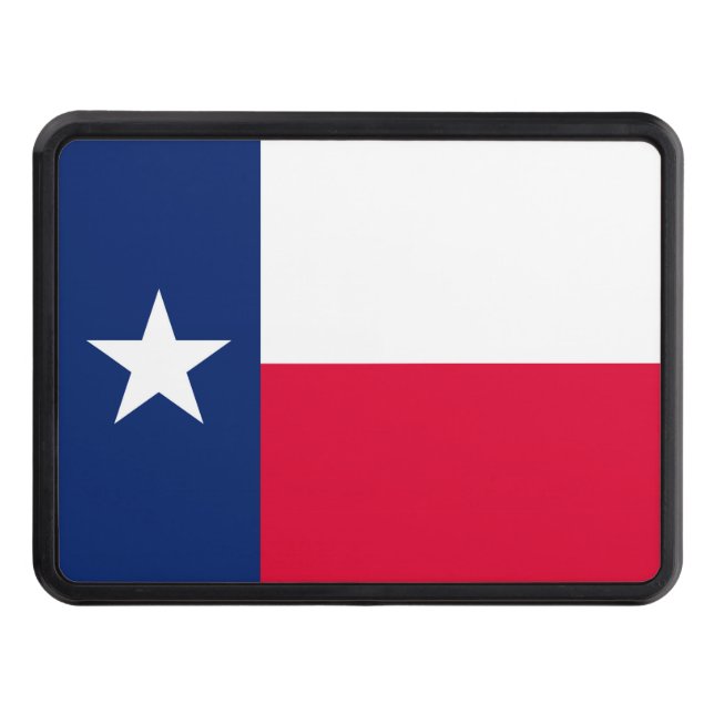 Texas State Flag Design Hitch Cover (Front)