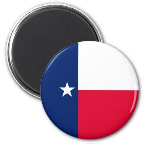 Texas State Flag Design Magnet