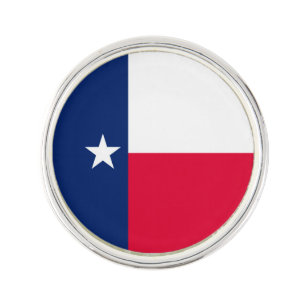 Texas State Flag Design Pin