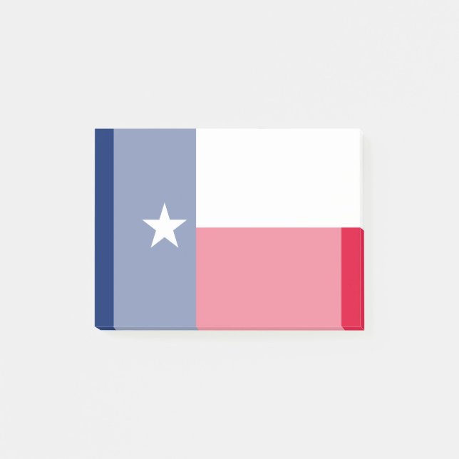 Texas State Flag Design Post-it Notes (Front)