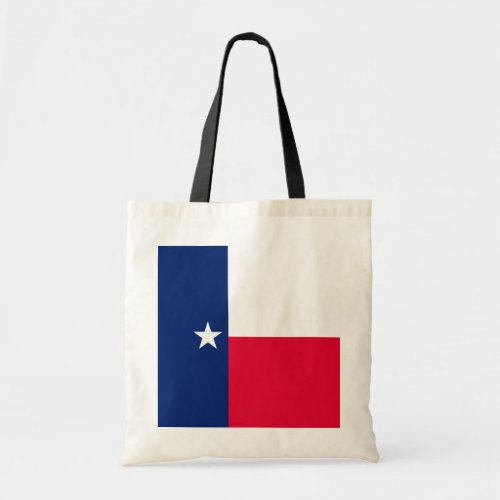 Texas State Flag Design Tote Bag