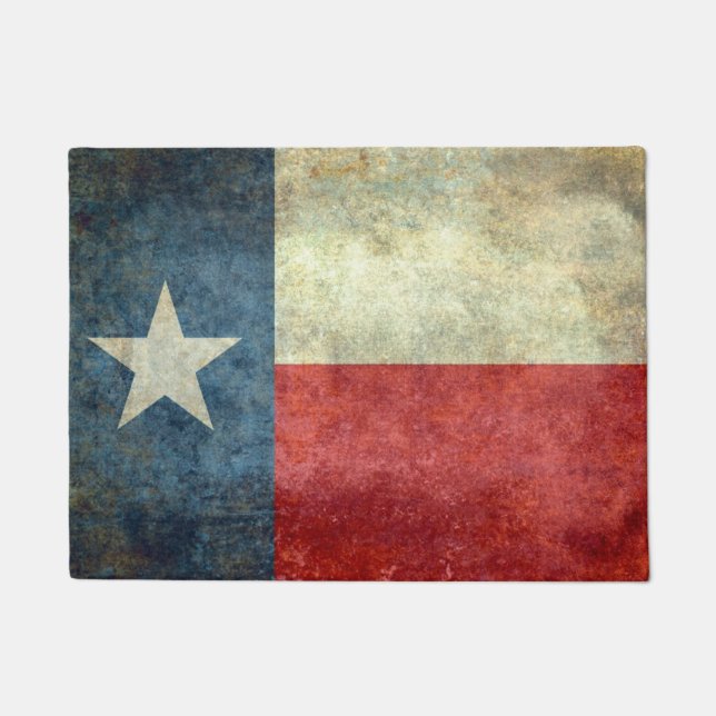 Texas State Flag Doormat (Front)