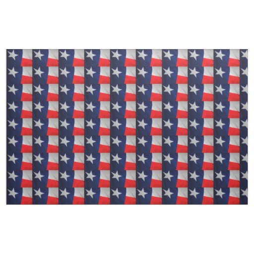 Texas State Flag Fabric