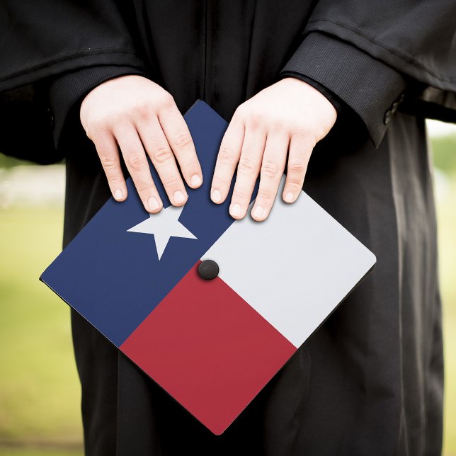 Texas State Flag Graduation Cap Topper (Creator Uploaded)