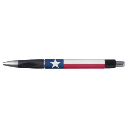 Texas State Flag - High Quality Authentic Color Pen