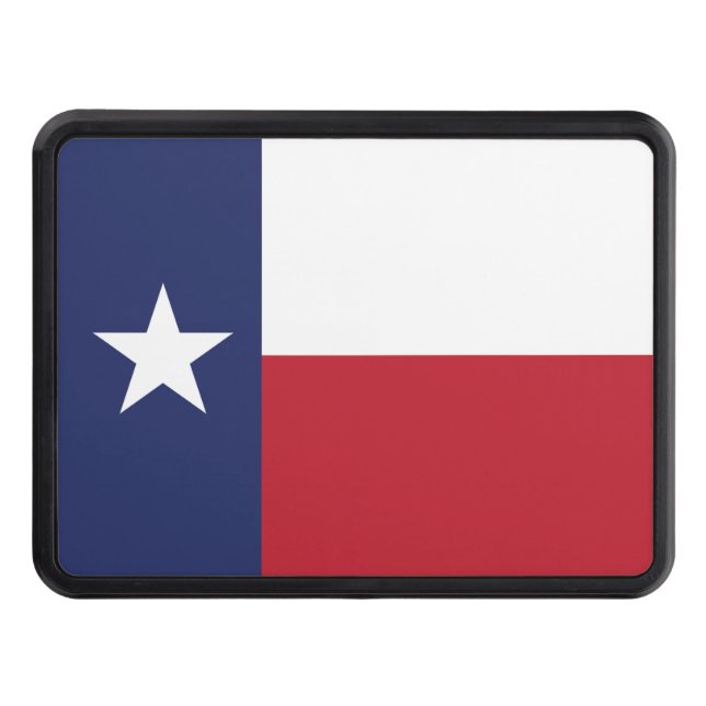Texas State Flag Hitch Cover (Front)