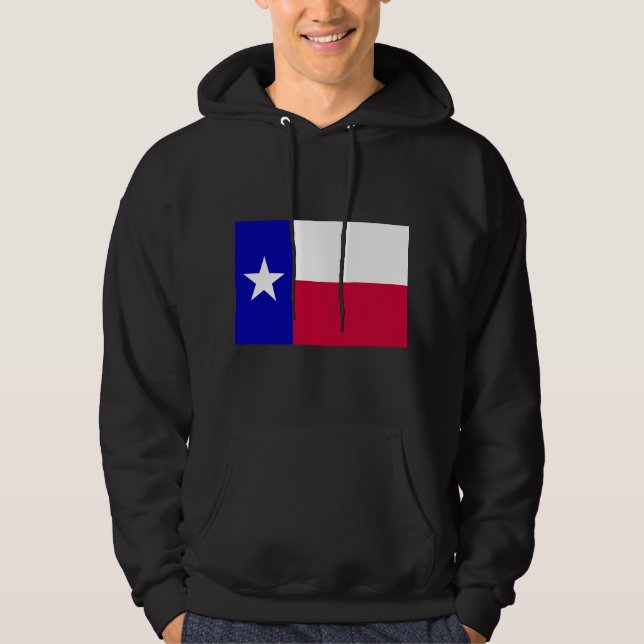Texas State Flag  Hoodie (Front)