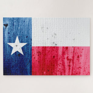 Texas State Flag Jigsaw Puzzle