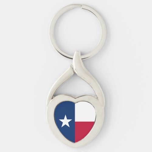 Texas State Flag Keychain