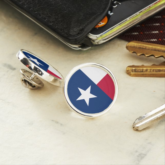 TEXAS STATE FLAG LAPEL PIN (In Situ)