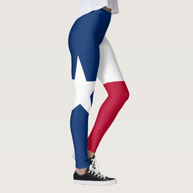 Texas State Flag Leggings (Right)