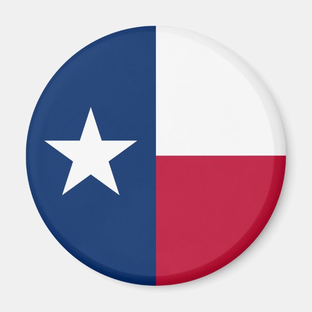 Texas State Flag Magnet (Front)