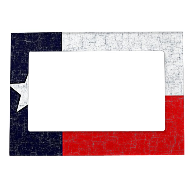 TEXAS STATE FLAG Magnetic Frame (Front)
