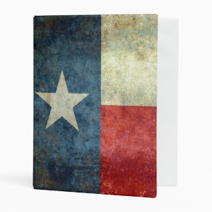 Texas State Flag Mini Binder