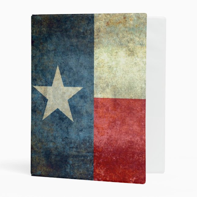 Texas State Flag Mini Binder (Front/Inside)