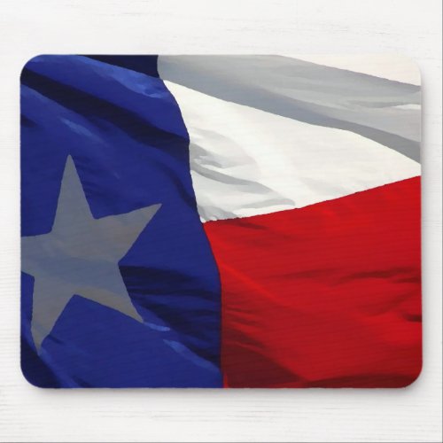 Texas State Flag Mouse Pad